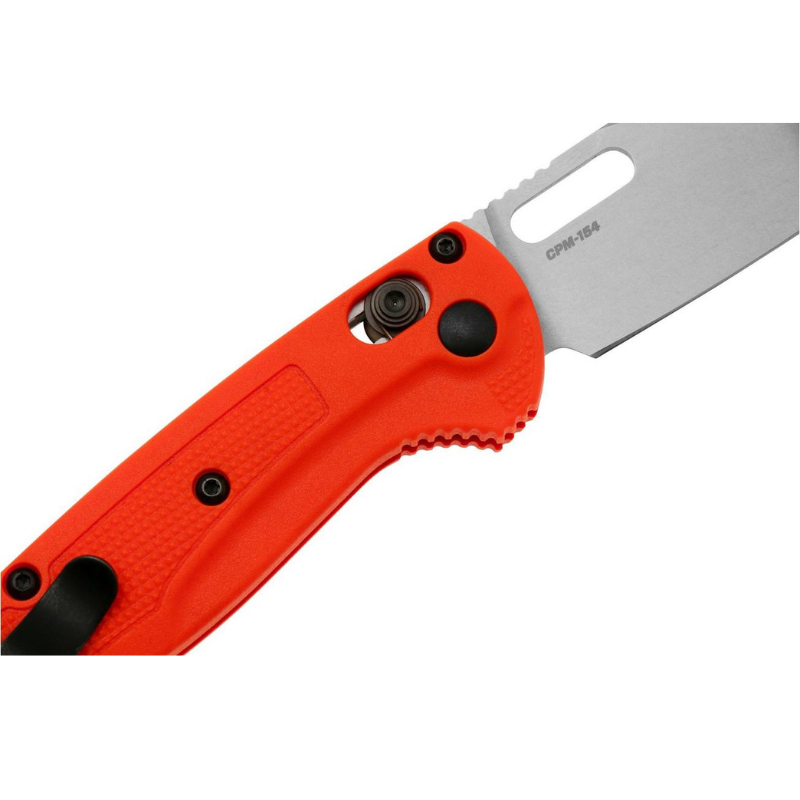 Benchmade Mini Taggedout 15533 CPM-154, Orange Grivory, hunting pocket Tool- Higo Hunt™