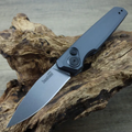 Kershaw 7551 Launch 18 Folding Knife 2.79" CPM-154 Stonewashed Drop Point Blade - Higo Hunt™