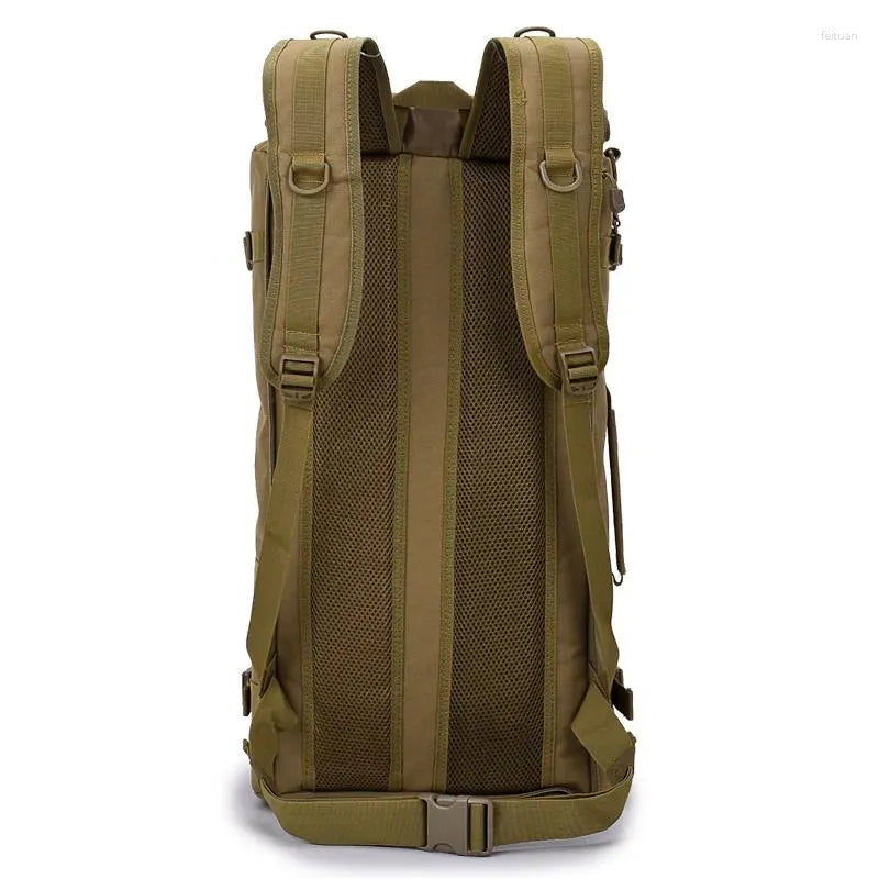 Backpack 55L Waterproof Camouflage Tactical Men's Army Backpacks Camping Hunting Outdoor - Higo Hunt™