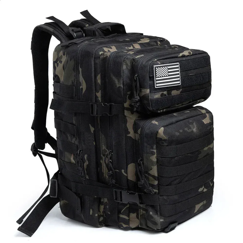 Backpack 45L Large Capacity For Outdoor Trekking Camping - HIGO HUNT™