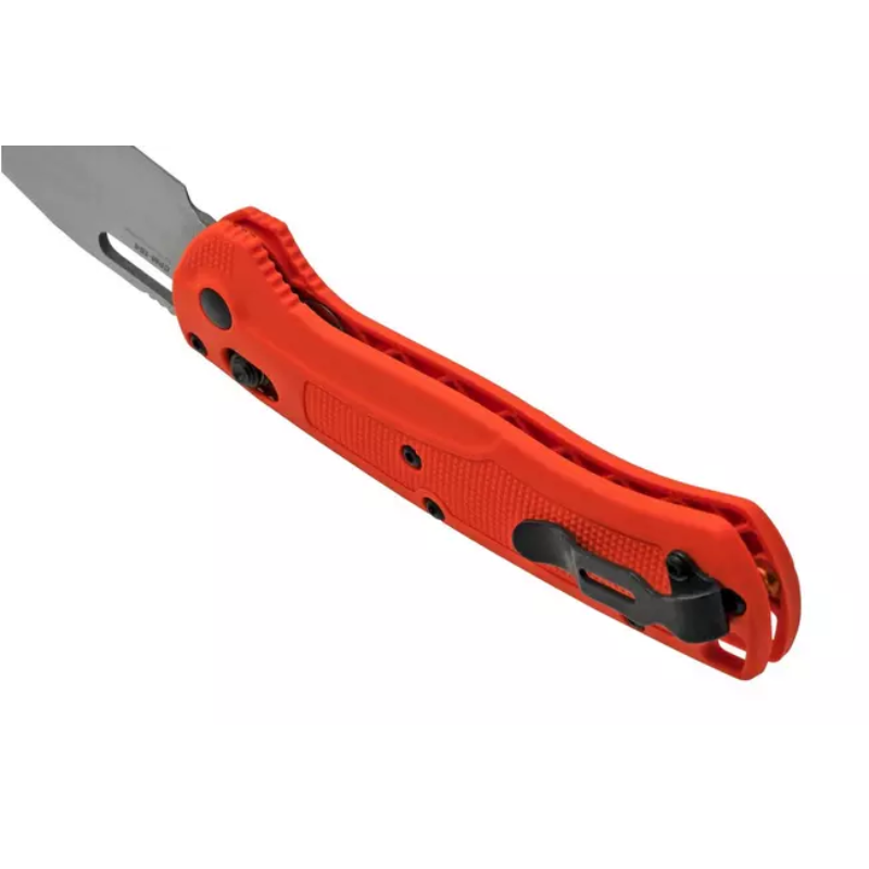 Benchmade Taggedout 15535, CPM-154, Orange Grivory, hunting pocket knife - Higo Hunt™