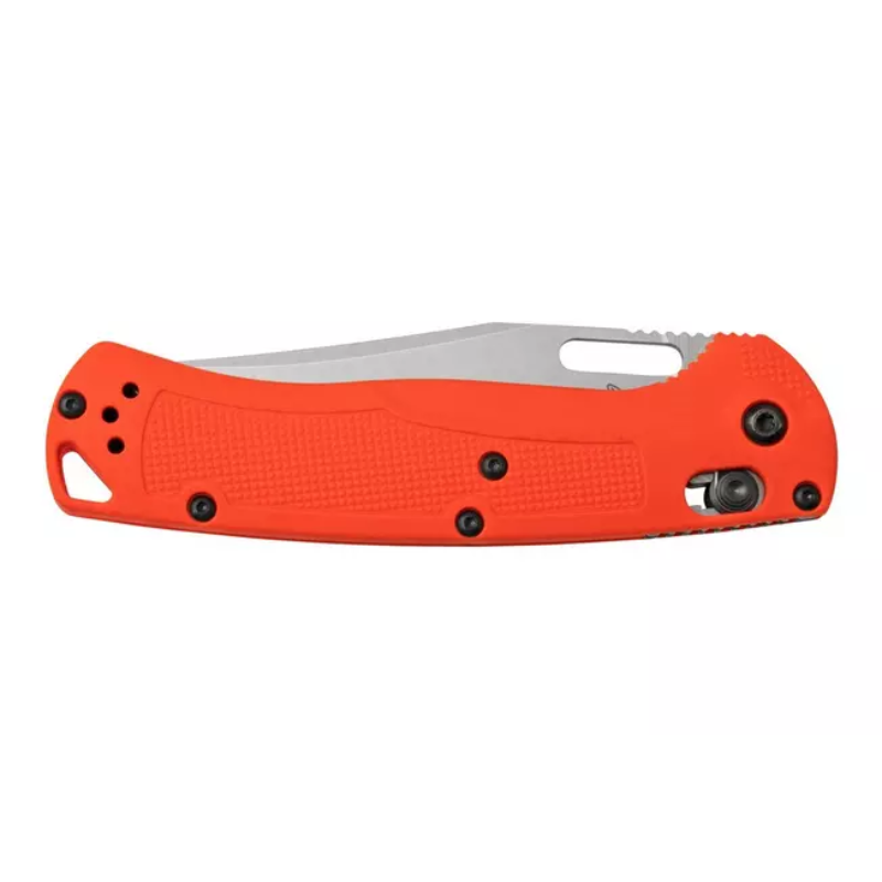 Benchmade Taggedout 15535, CPM-154, Orange Grivory, hunting pocket knife - Higo Hunt™