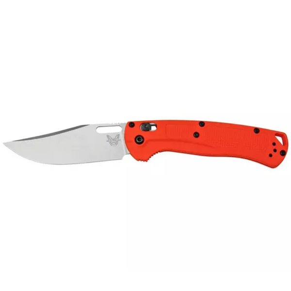 Benchmade Taggedout 15535, CPM-154, Orange Grivory, hunting pocket knife - Higo Hunt™