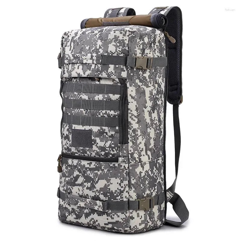 Backpack 55L Waterproof Camouflage Tactical Men's Army Backpacks Camping Hunting Outdoor - Higo Hunt™