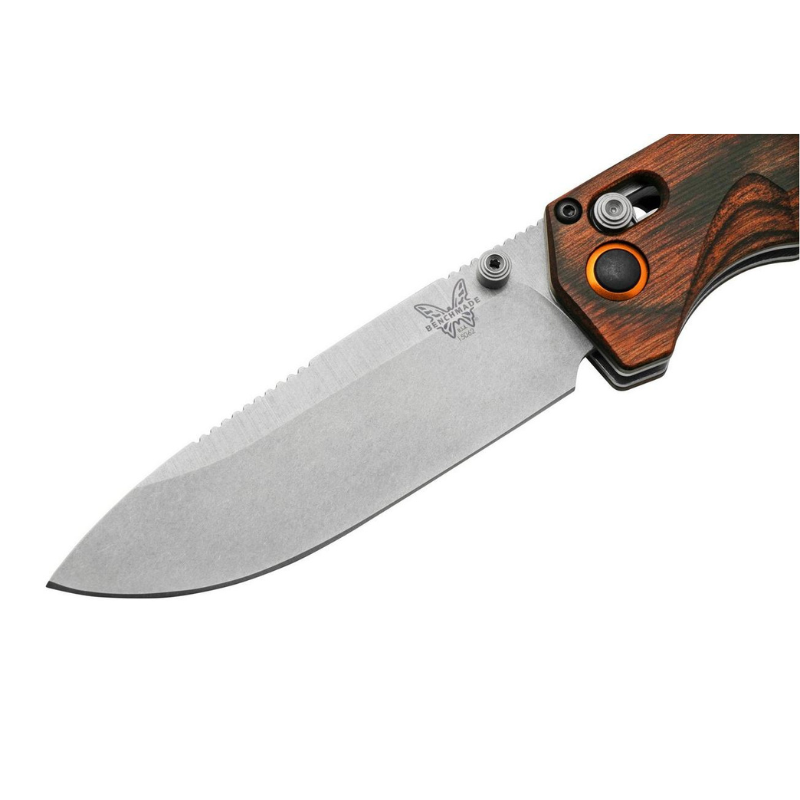 Benchmade Grizzly Creek 15062, S30V, wood, hunting pocket Tool - Higo Hunt™