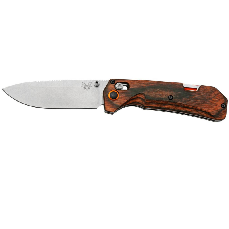 Benchmade Grizzly Creek 15062, S30V, wood, hunting pocket Tool - Higo Hunt™