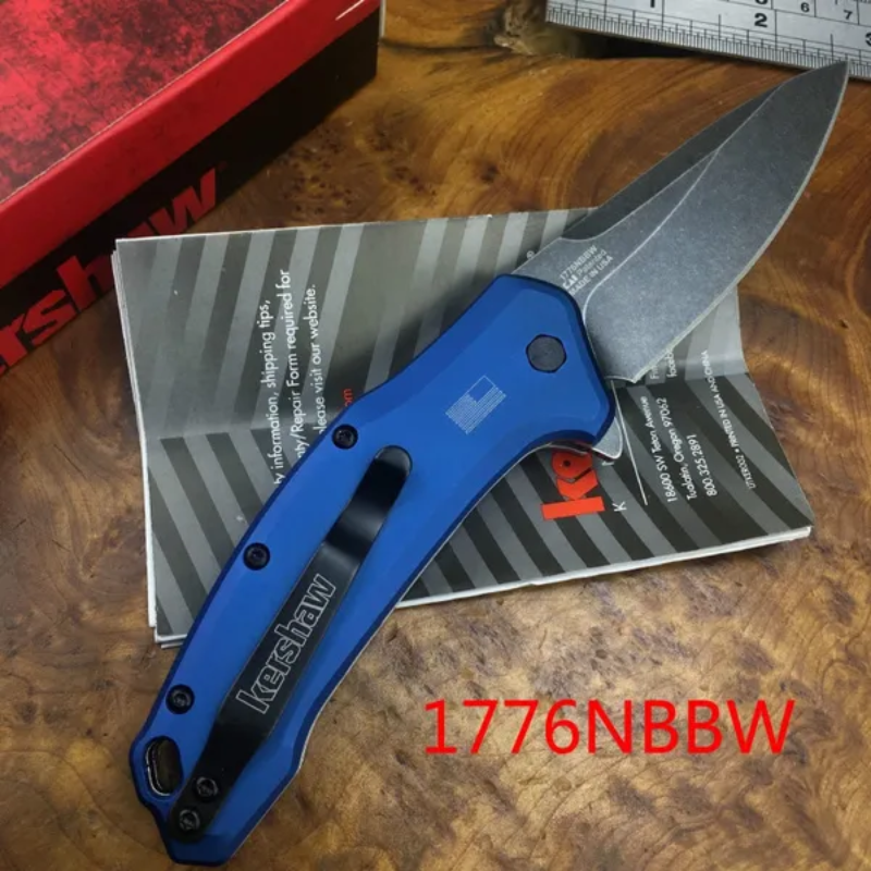 Kershaw 1776NBBW For Outdoor Camping Open Folding Pocket Knife Hunting Tool - Higo Hunt™