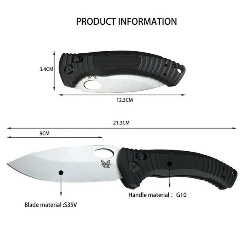 Benchmade 737  Folding Tool Outdoor Camping Hunting - Higo Hunt™