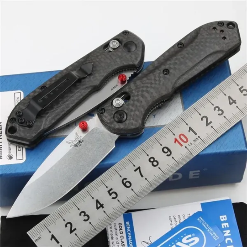 BM565-1 Mini Tools Carbon Fiber Handles For Outdoor Camping Hunting - Higo Hunt™