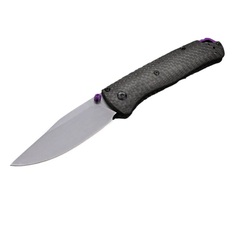 BM 560BK Carbon Fiber Handle  Folding Knife 535 Outdoor Camping Fishing Tool - Higo Hunt™