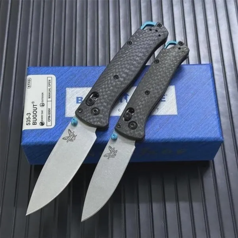 Benchmade Carbon Fiber Handles 535-3 MINITool 535CF For Outdoor Hunting -Higo Hunt™